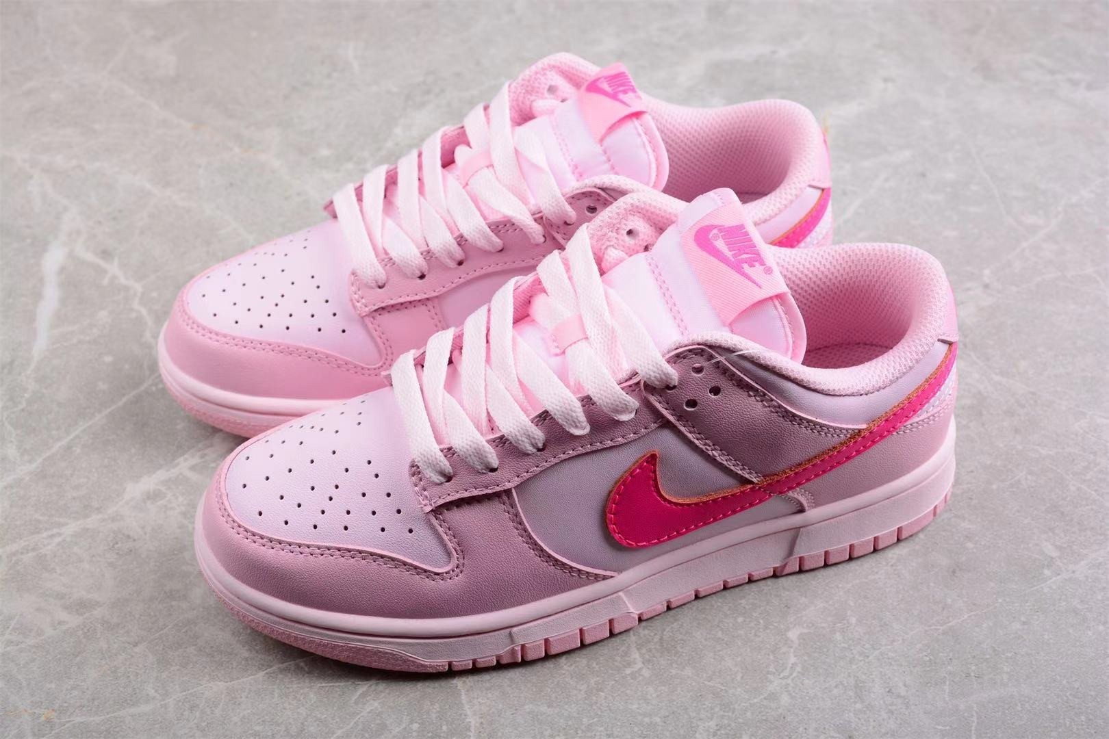 Nike Dunk Low GS ‘Triple Pink’ Shoes Sneakers 602203