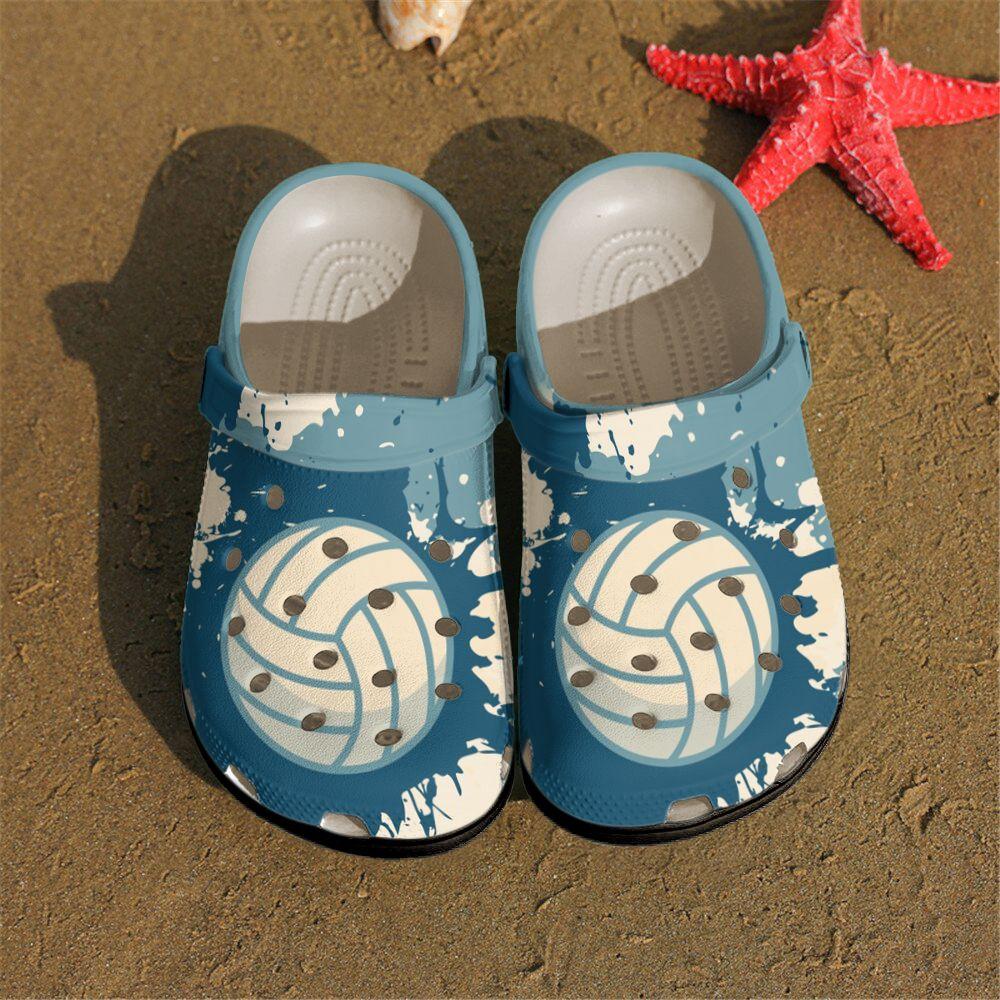 Volleyball Personalized Clog, Custom Name, Text, Color, Number Fashion Style For Women, Men, Kid, Print 3D