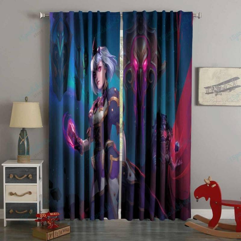 3D Printed Heroes Of The Storm Custom Living Room Curtains