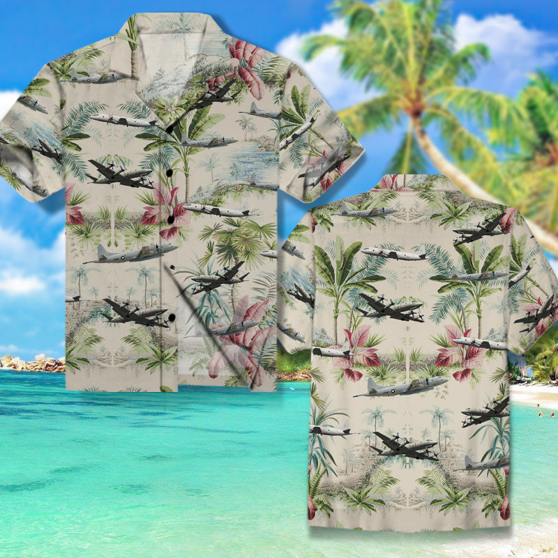 Us Navy Lockheed Orion All Over Print Hawaii Shirt Army Ha85392