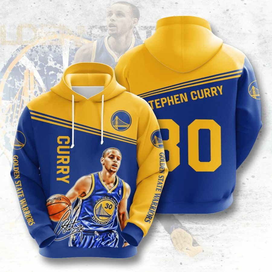 Stephen Curry Golden State Warriors Golden State Warriors 3D Hoodie ...
