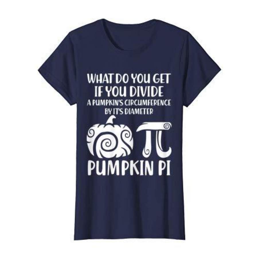 Funny Pumpkin Pi Halloween Costume Math Teacher Gift  T-Shirt