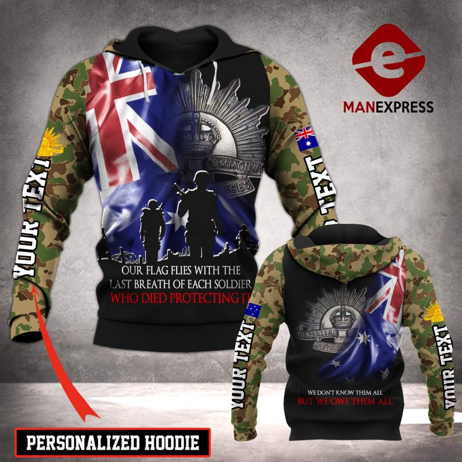 VH CUSTOMIZE ARMY AUSTRALIA 0502 – 3D ALL OVER PRINT