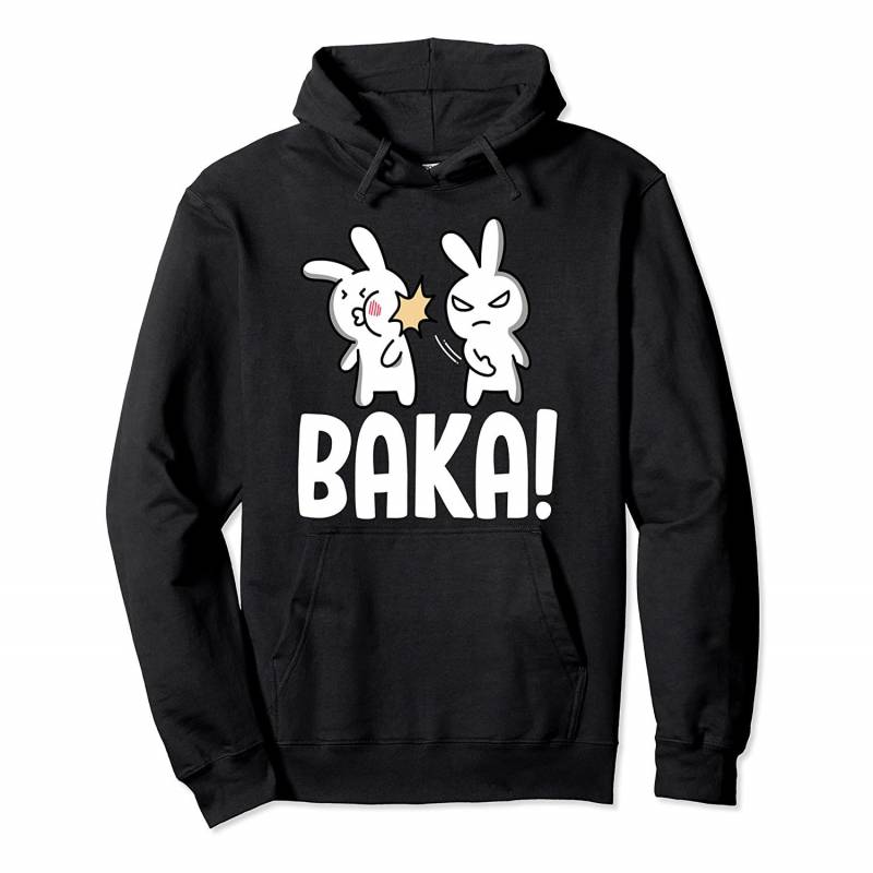 Baka Rabbit Slap Funny Anime Lover Japanese Cute Kawaii Pullover Hoodie, T Shirt, Sweatshirt