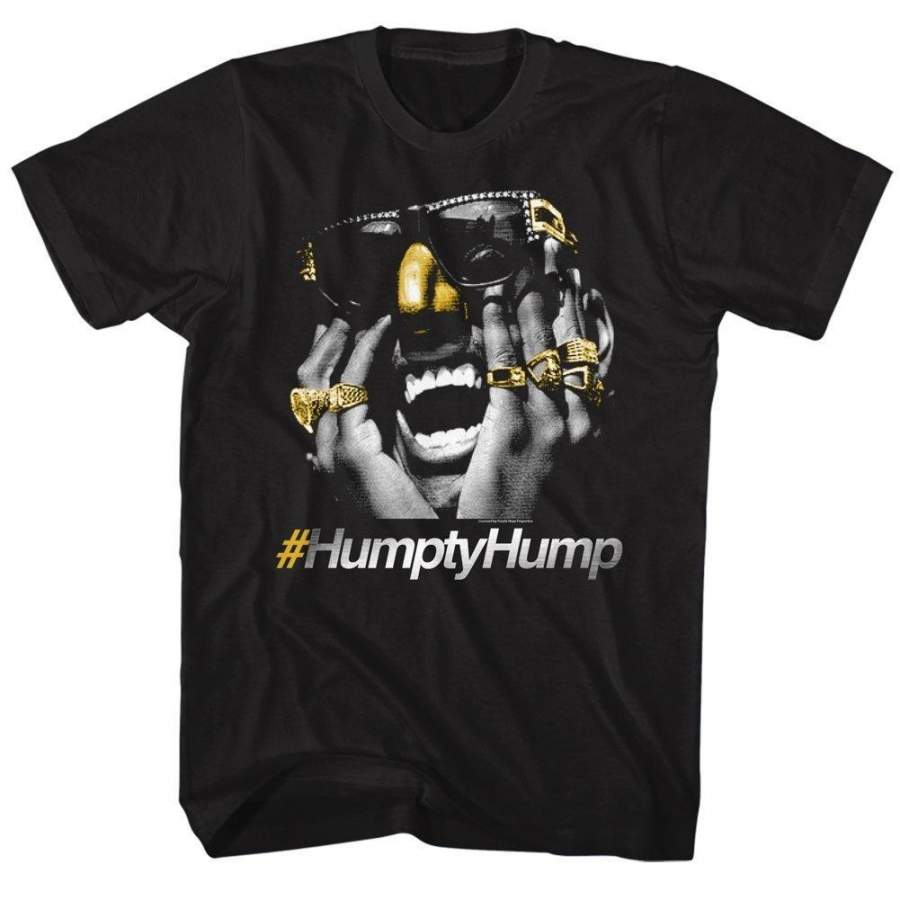 Digital Underground Hashtag Humpty Hump Gold Bling Nose Rings Unisex T-Shirt