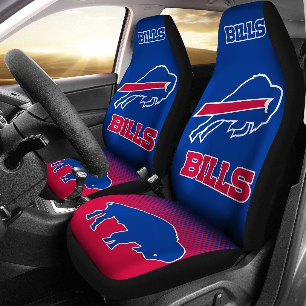 Buffalo Bills Car Seat Covers (Set Of 2)