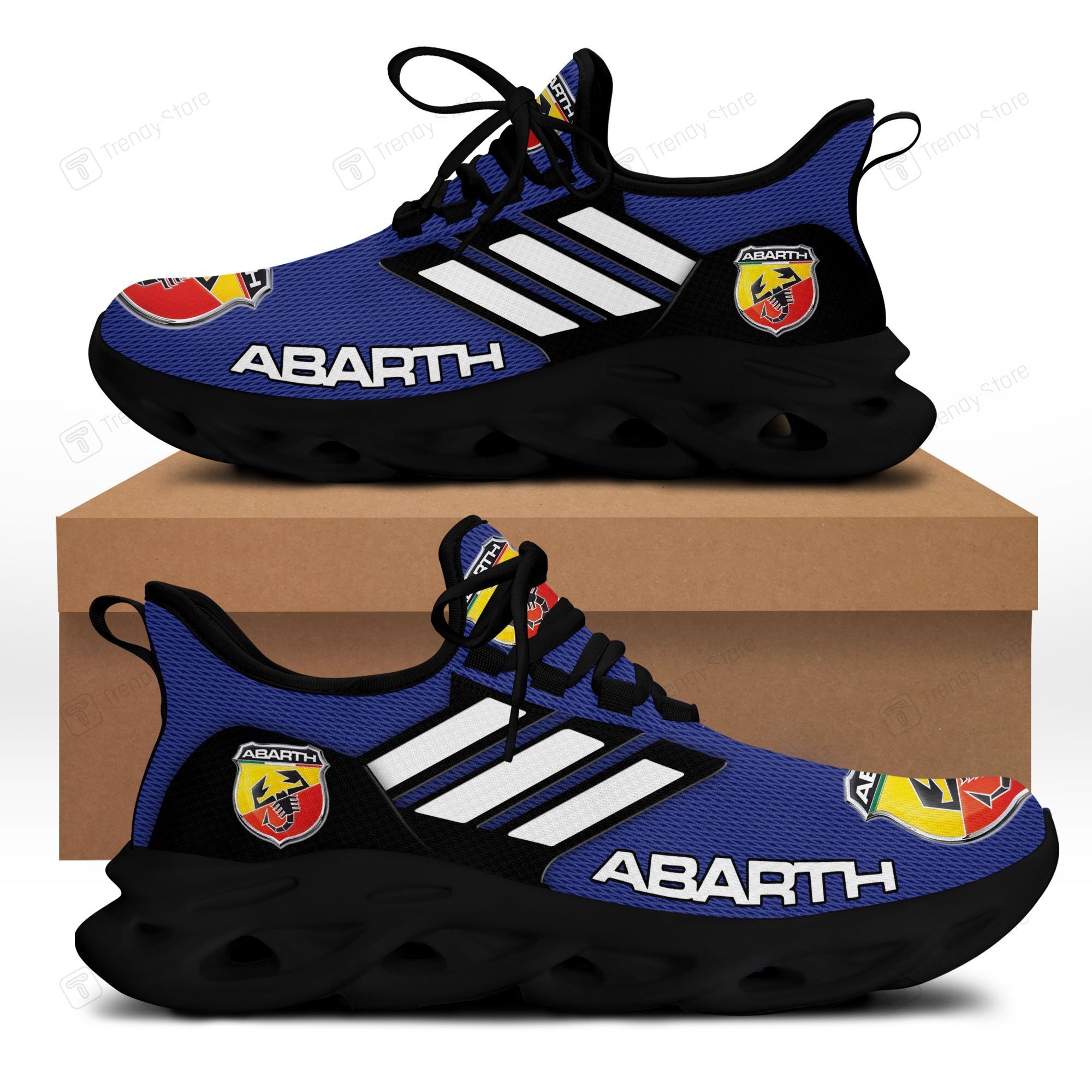 Abarth Bs Running Shoes Ver 1 (Blue)