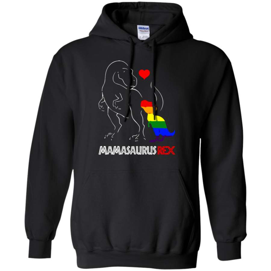 AGR Mamasaurus Rex Mother And Child T-Rex Dinosaur Hoodie