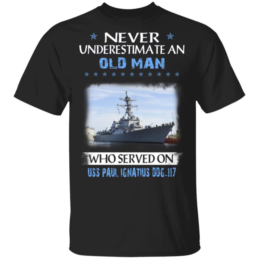 USS Paul Ignatius DDG-117 Veterans Day Christmas Gift T-Shirt