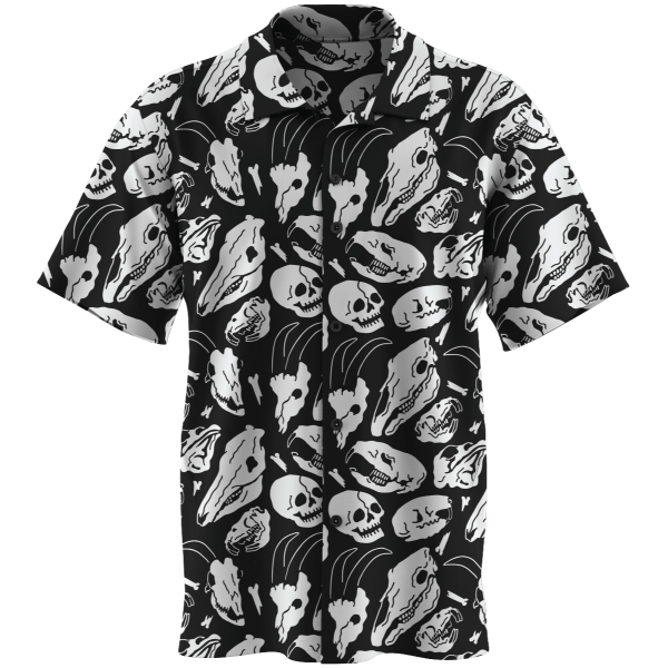 [Preorder] ’Animal Bones’ Button-Up Shirt