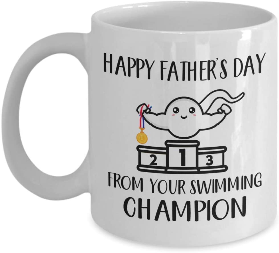 Happy Father’S Day From Your Swimming Champion Mug 11Oz