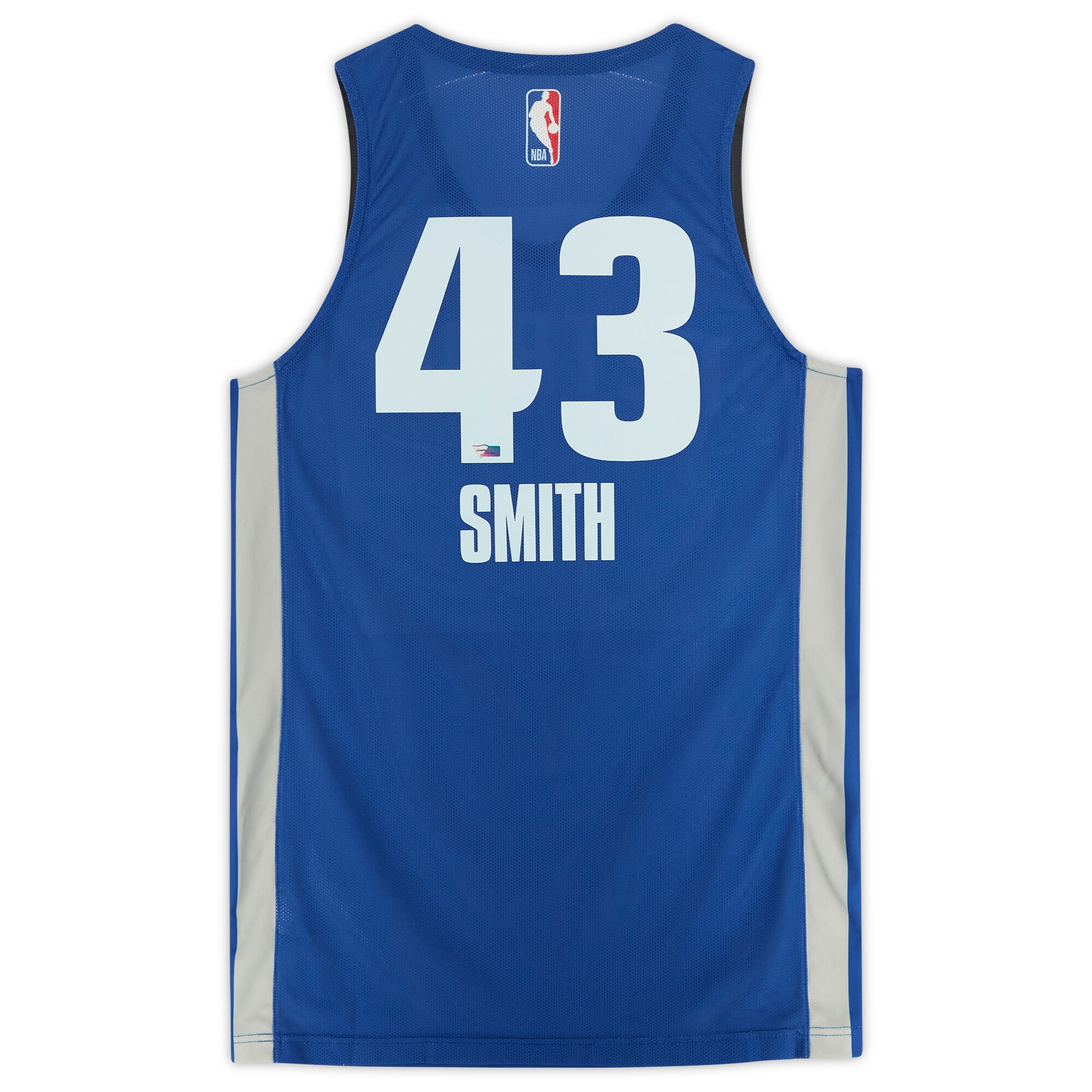 Chris Smith Detroit Pistons Fanatics 2021 NBA Summer League Game Used #43 Blue Jersey – Size L+2