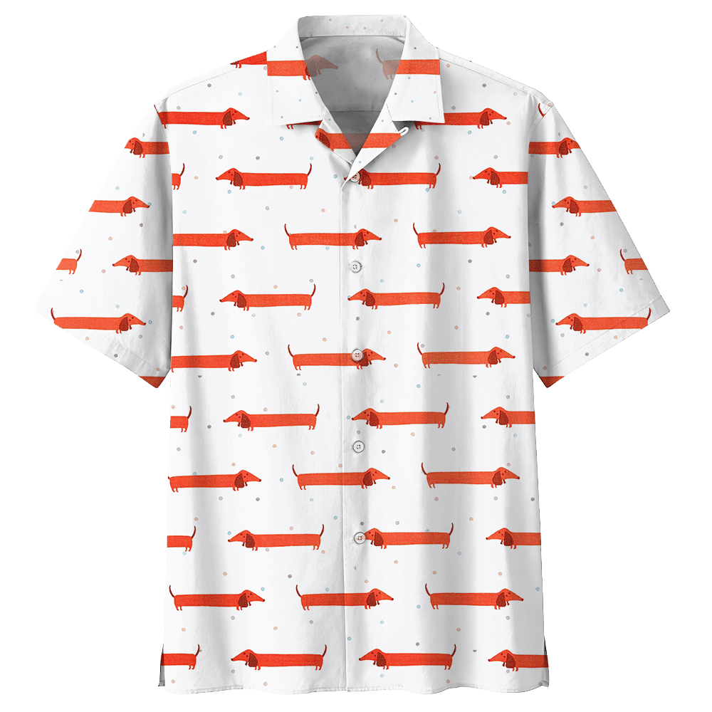 Dachshund Hawaii Shirt Ha71293