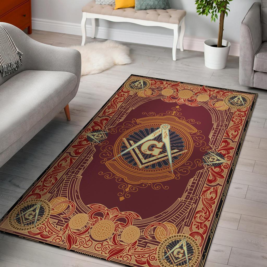 3D All Over Printed Freemason RUG 02032108.CXT