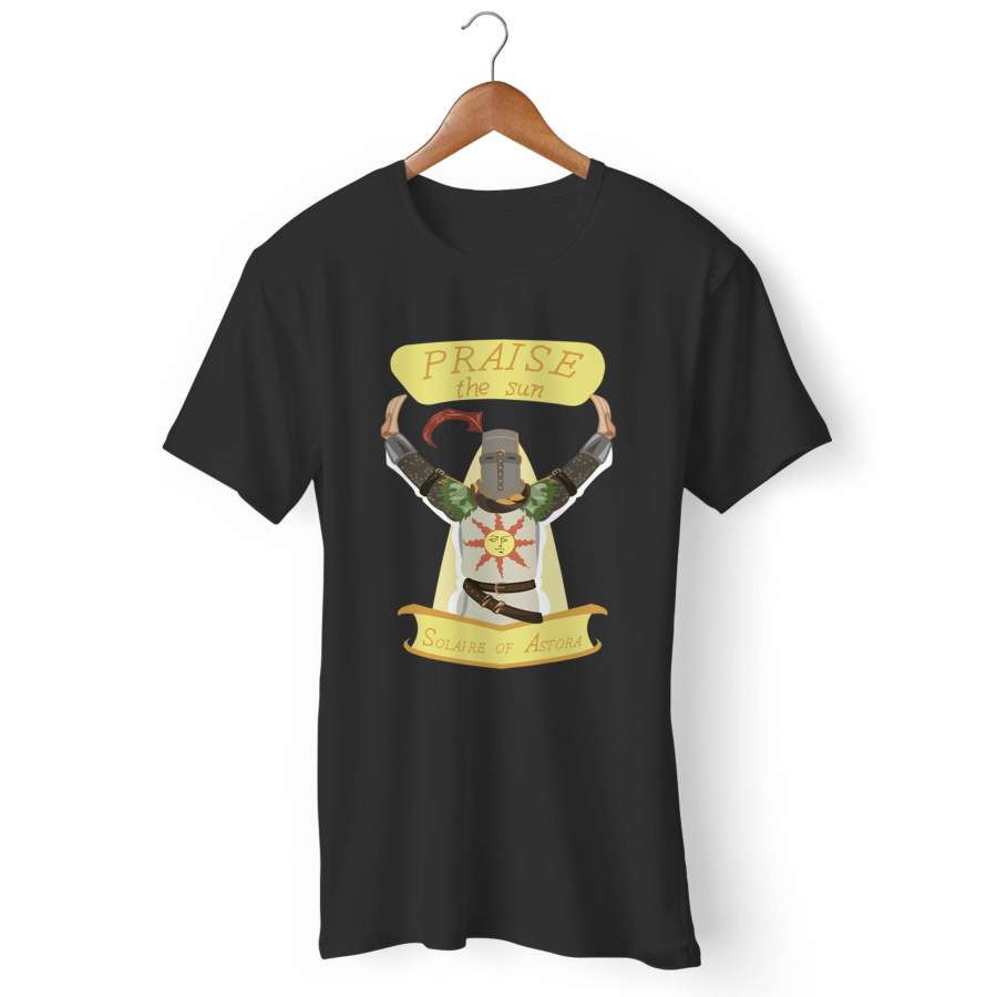 Dark Souls 3 Praise The Sun Man’s T-Shirt