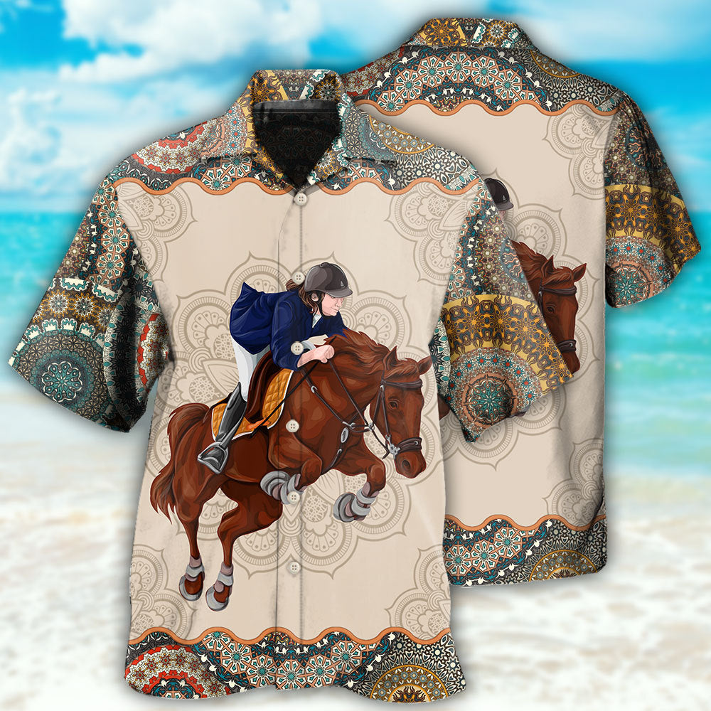 Horseback Riding Hawaii Shirt Ha10867