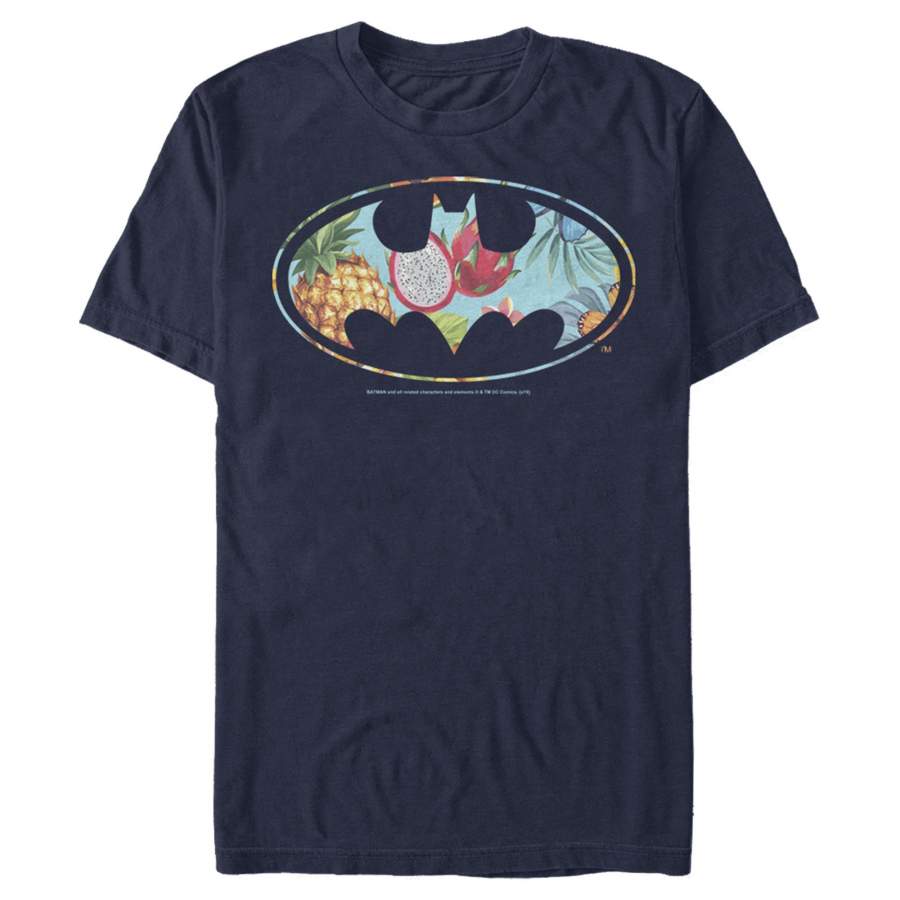 Batman Men’s Tropical Logo  T Shirt