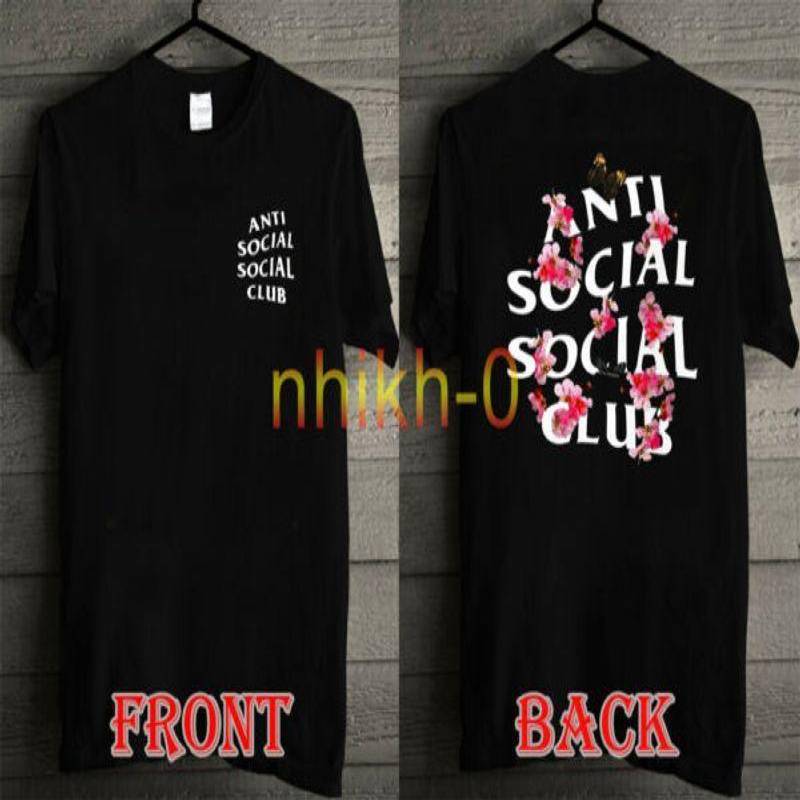 New Limited Assc Anti Social Social Club  Tour Both Sides T-Shirt