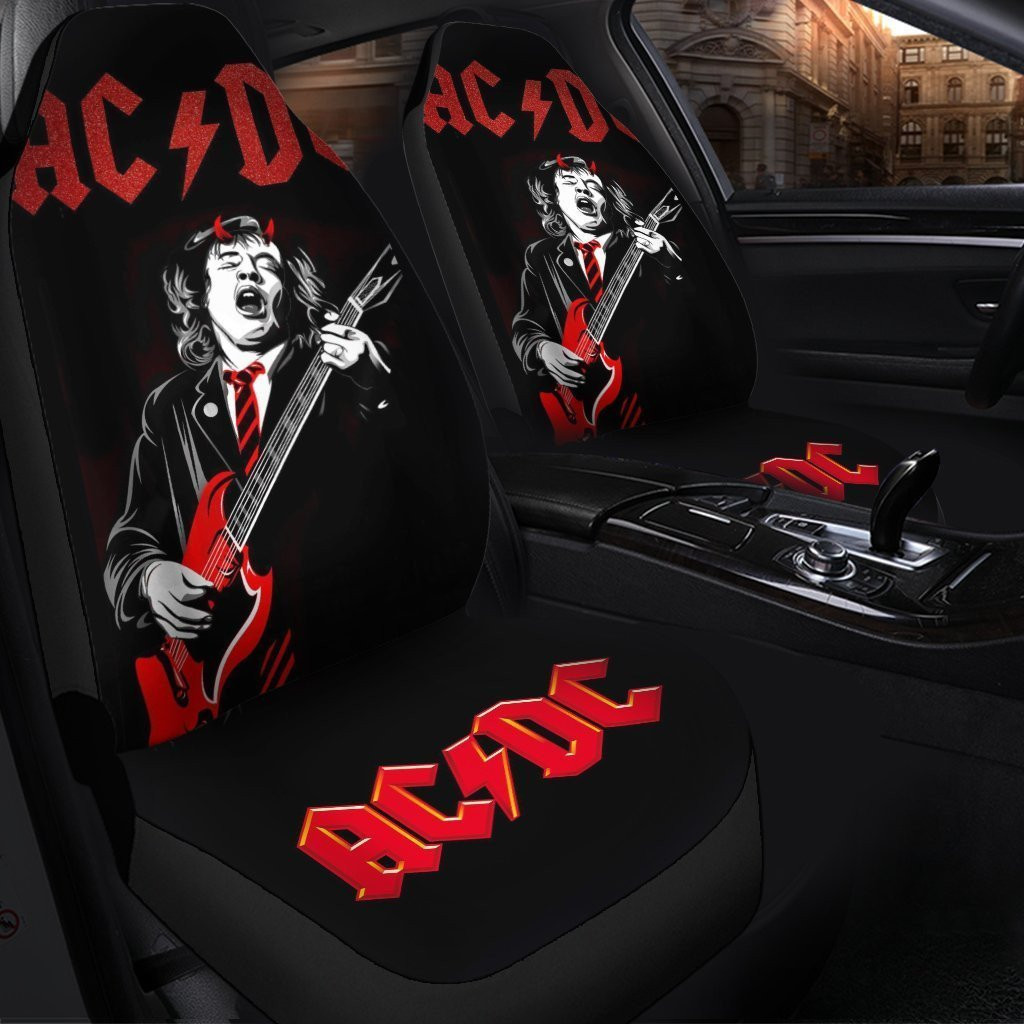 Acdc Rock Music Band Car Seat Covers