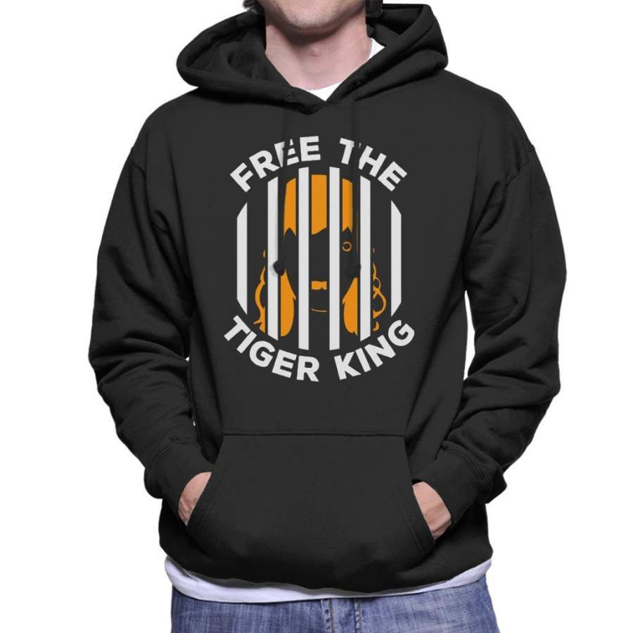 Free The Tiger King Joe Exotic Men’s Hooded Sweatshirt