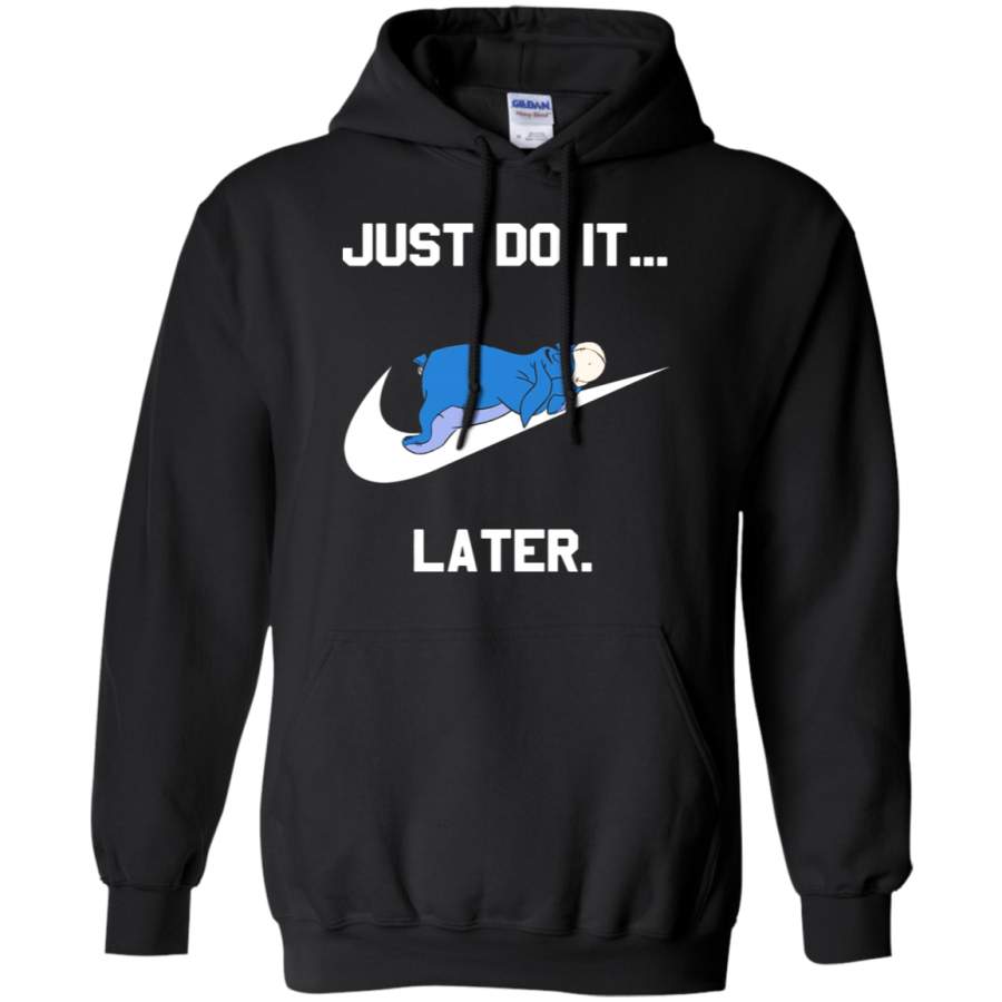 AGR Just Do It Later Eeyore Winnie The Pooh Hoodie