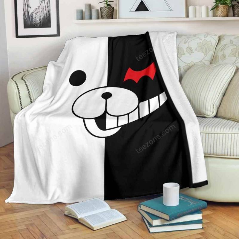 Monokuma Premium Fleece Blanket