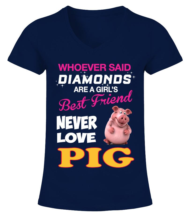 Pig Animals Lover T Shirts C-Jk4Dgi