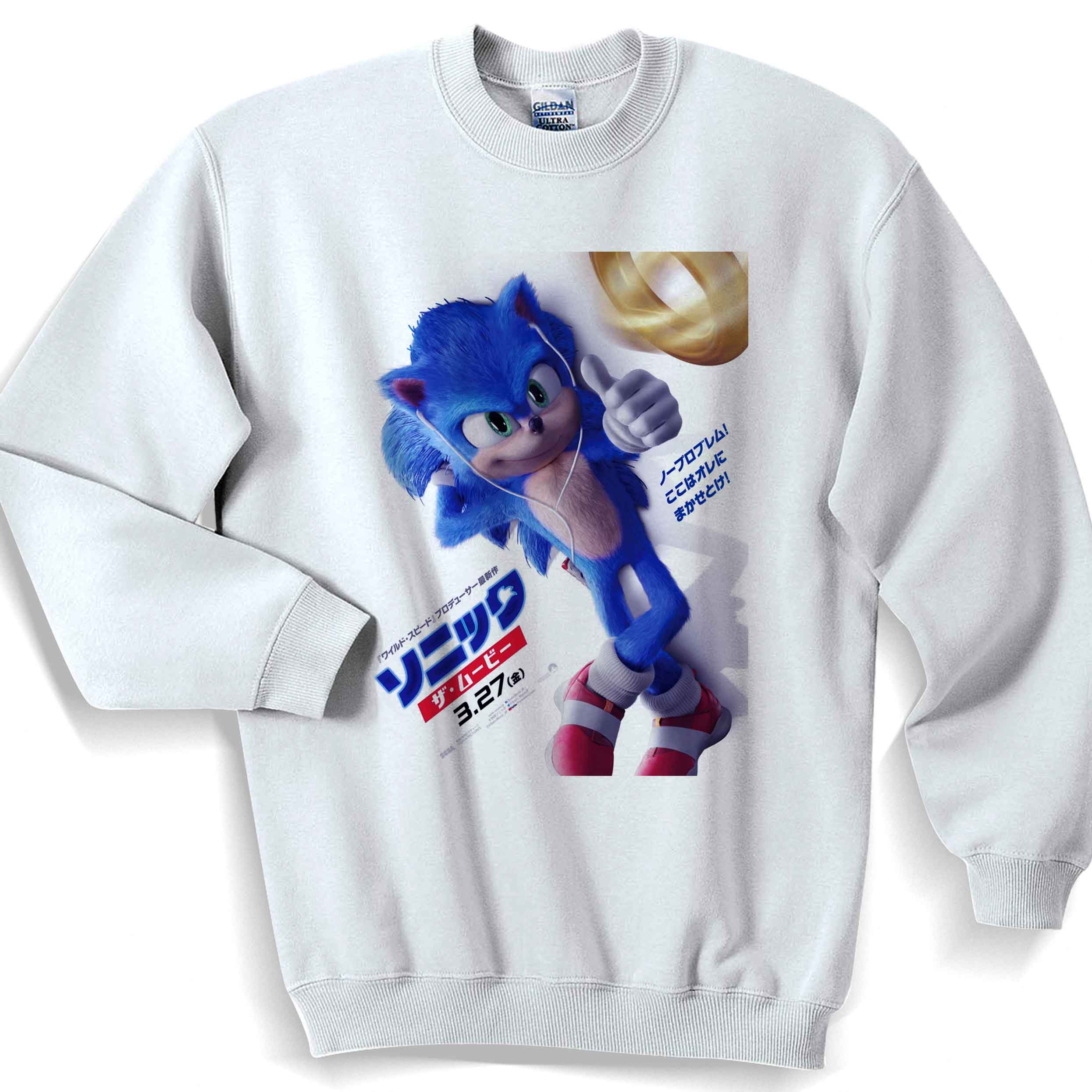 Sonic The Hedgehog Japan Version Sweater Sweatshirt