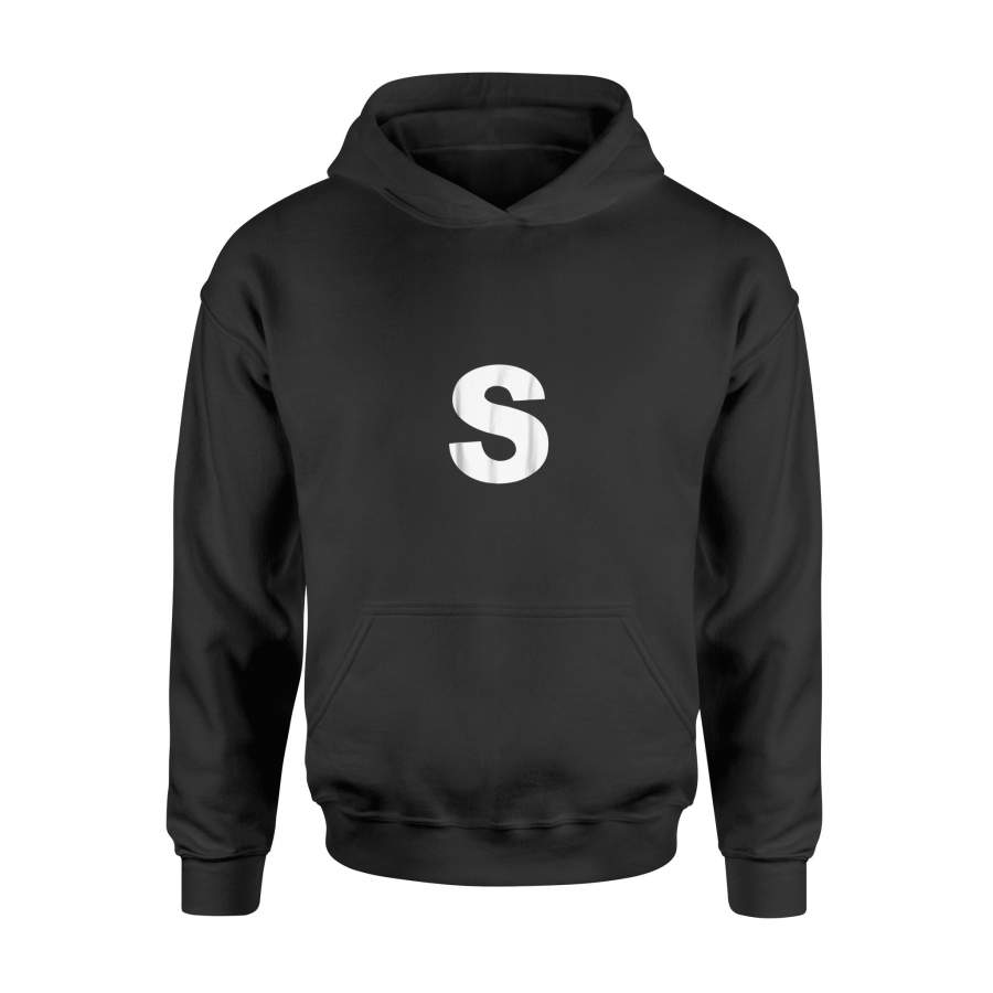 Letter S Shirt Halloween Costume Candy – Standard Hoodie