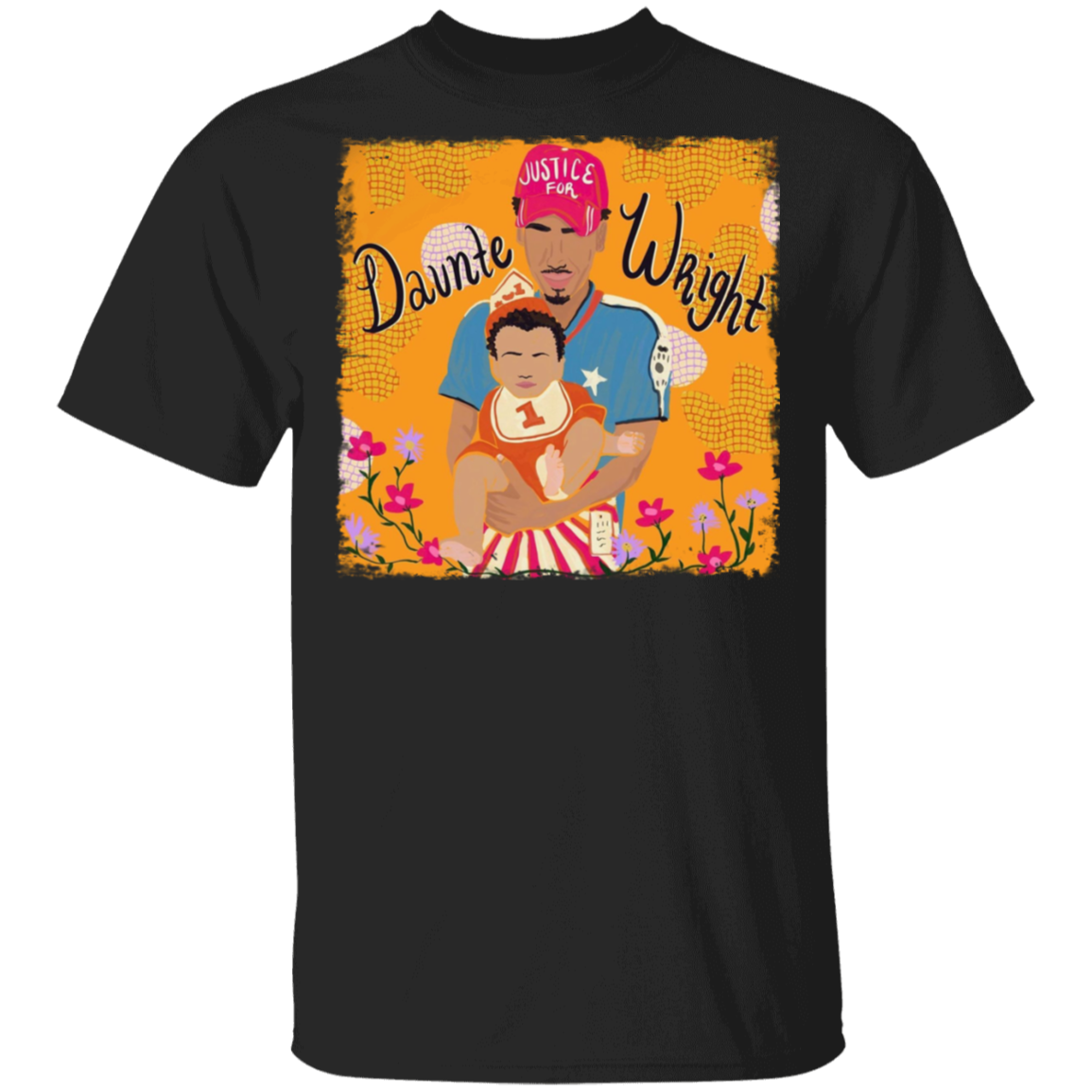 Justice For Daunte Wright Shirt Black Lives Matter T-Shirt George Floyd Tee Shirt