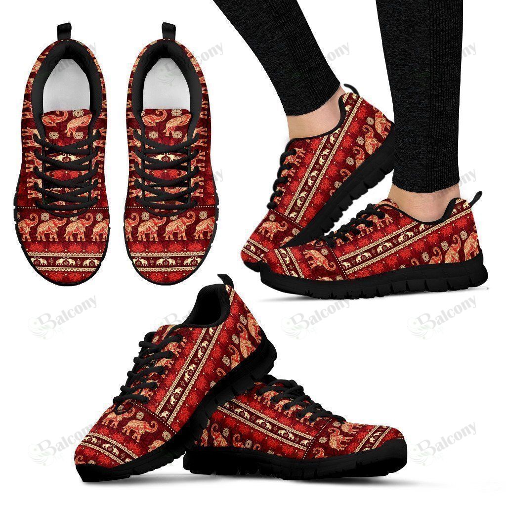 Elephants Womens Sneakers