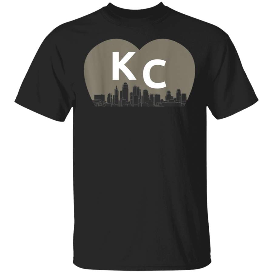 KC Heart Vintage Kansas City Cityscape Shirt