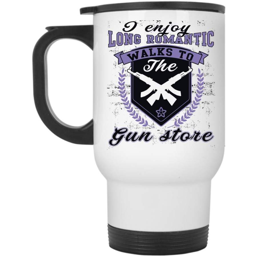 Cute Couple Travel Mug, I Enjoy Long Romantic Mug