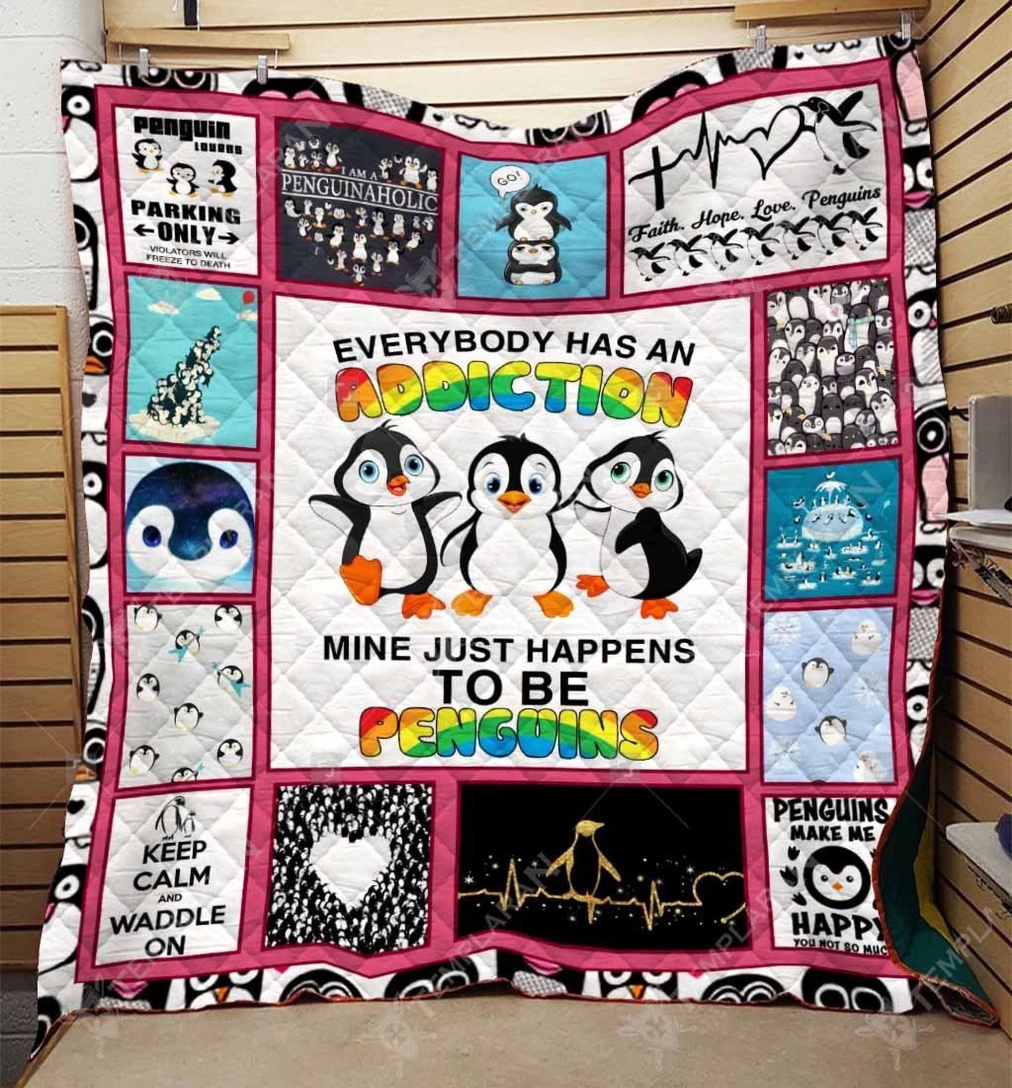 Penguins Quilt Tdhwa