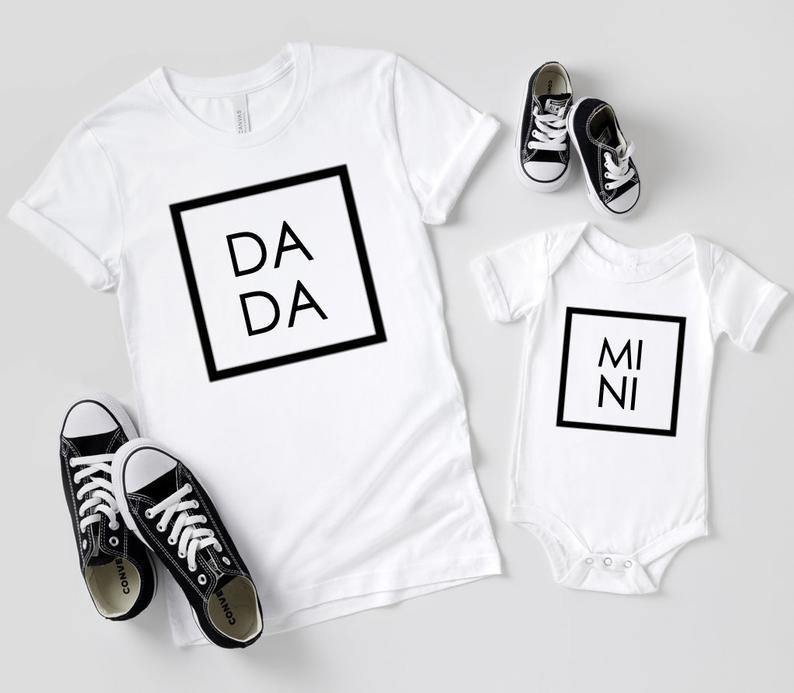 Matching Daddy And Me Outfit, Dad And Mini,  Father’S Day Shirt, Dad Shirt, Father’S Day Gift, Father And Son Matching Shirts, Father Daughter Son Shirt