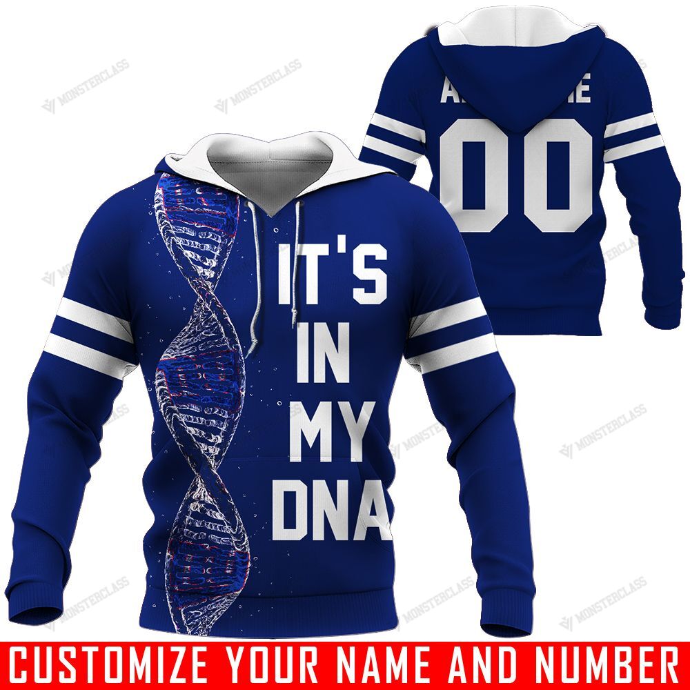 It’s In My DNA – New York Giants – CUSTOMIZE NAME AND NUMBER – HOT SALE 3D PRINTED – NOT IN STORE