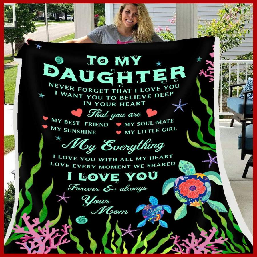 You Are My Best Friend Gift For Daughter Blanket