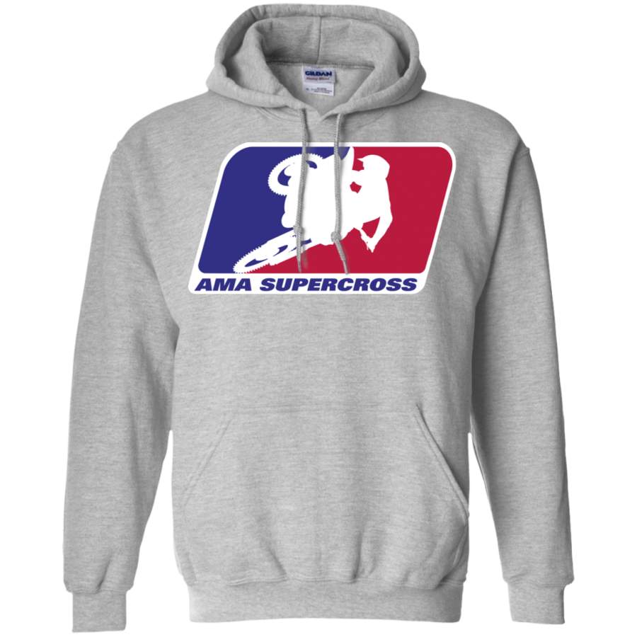 AGR AMA Supercross Logo Gildan Pullover Hoodie