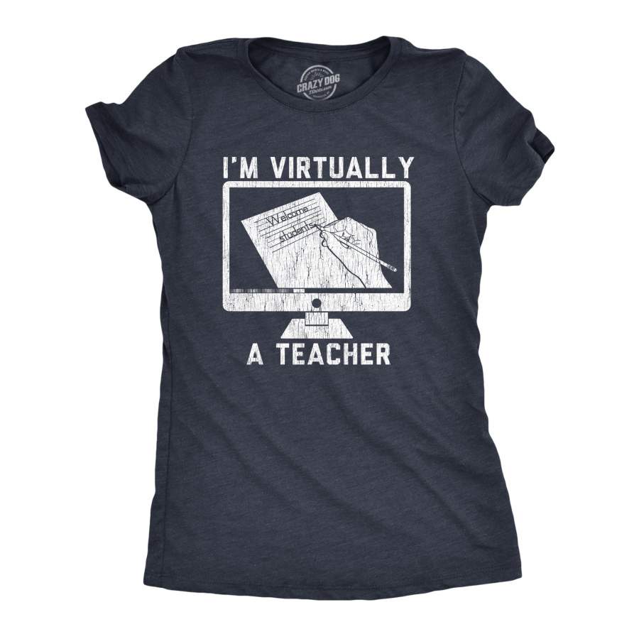 I’m Virtually A Teacher Women’s Tshirt