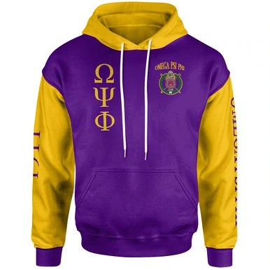 Omega Psi Phi Hoodie – Fraternity Limited Style Hoodie