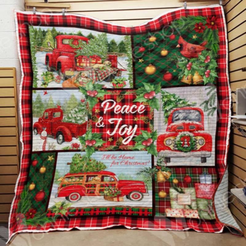 Red Truck Christmas Blanket OCT0801 90O47