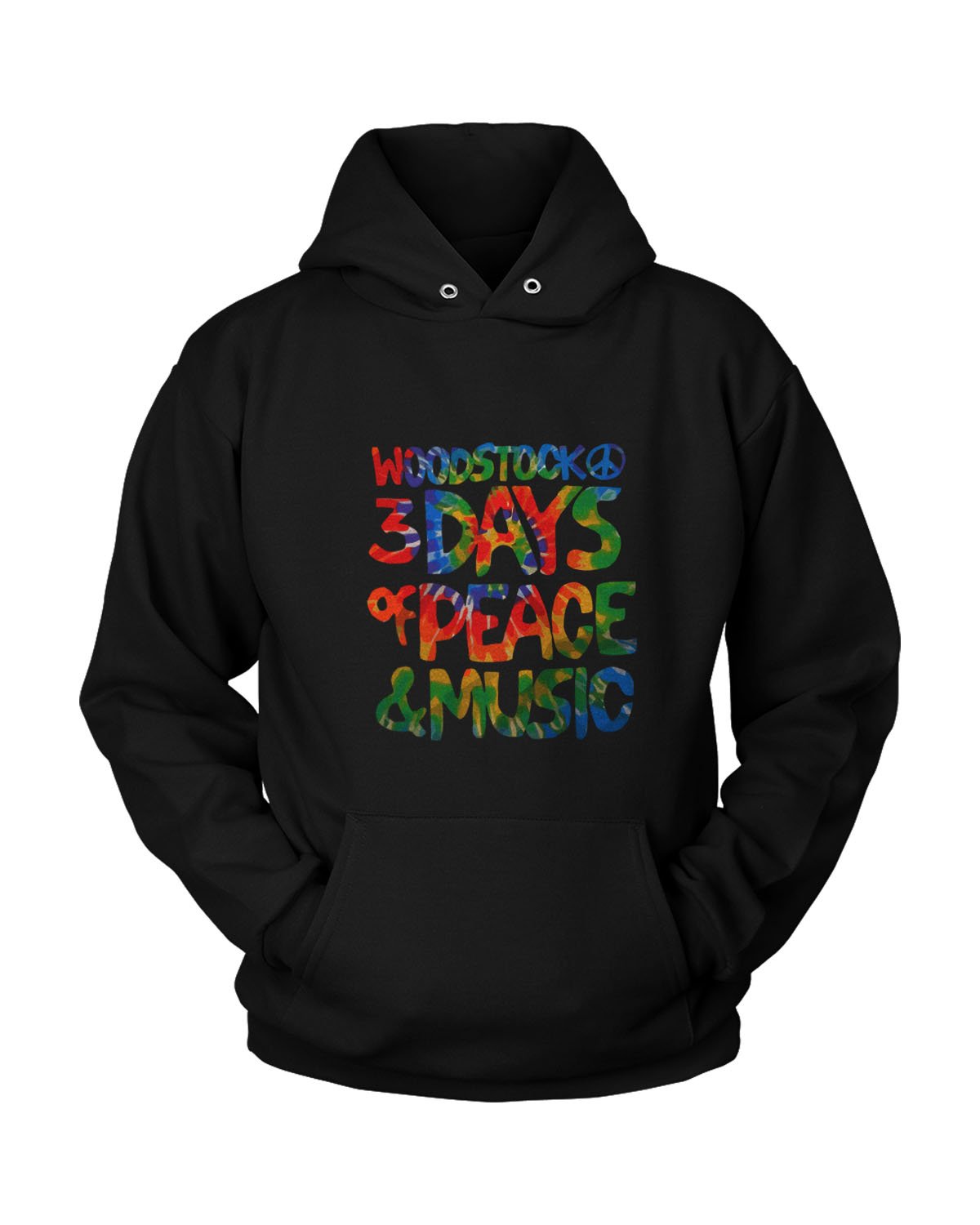 Woodstock Music Logo Unisex Hoodie