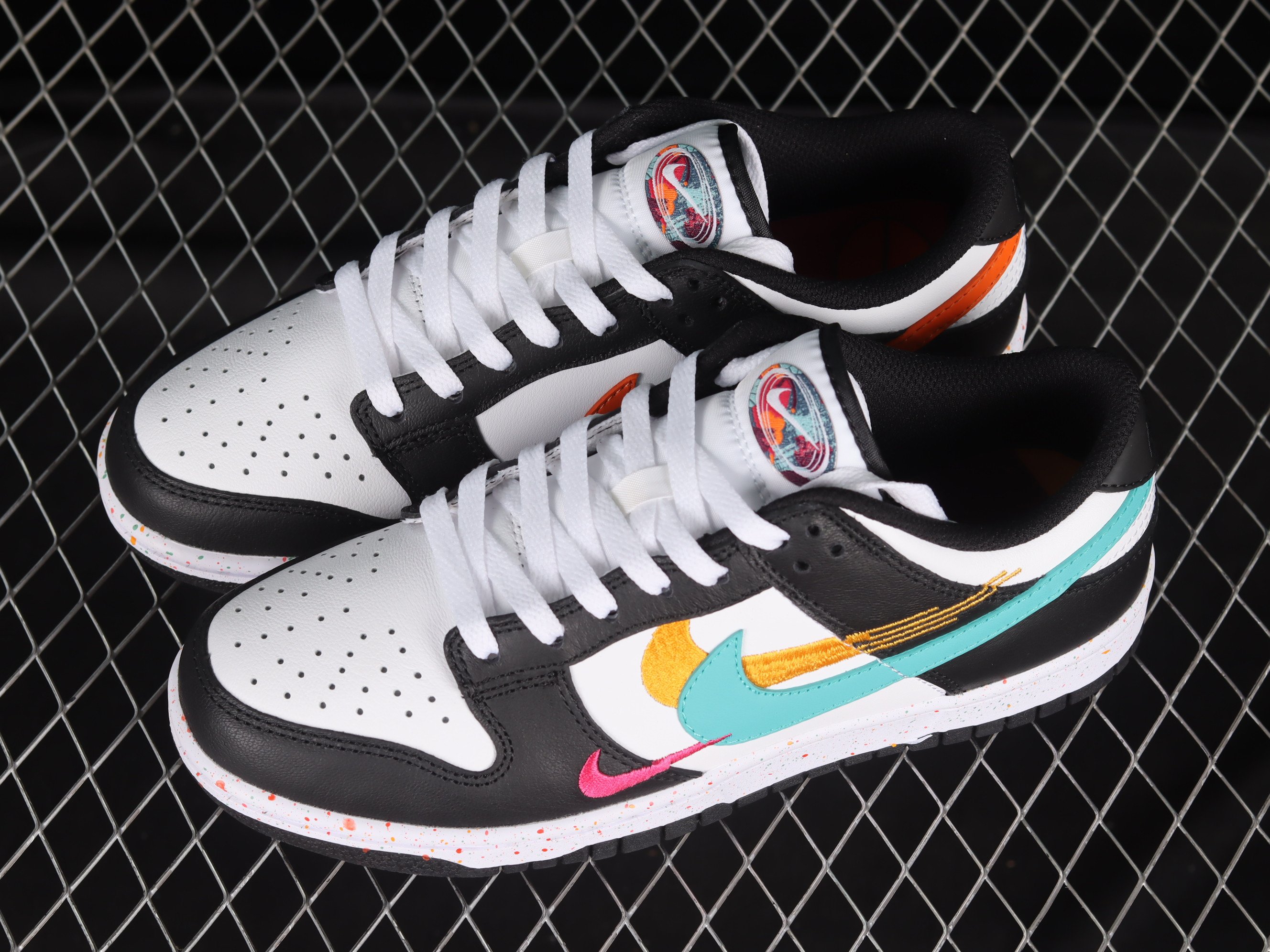 Nike Dunk Low ‘Multi-Swoosh’ Shoes Sneakers PR-720125