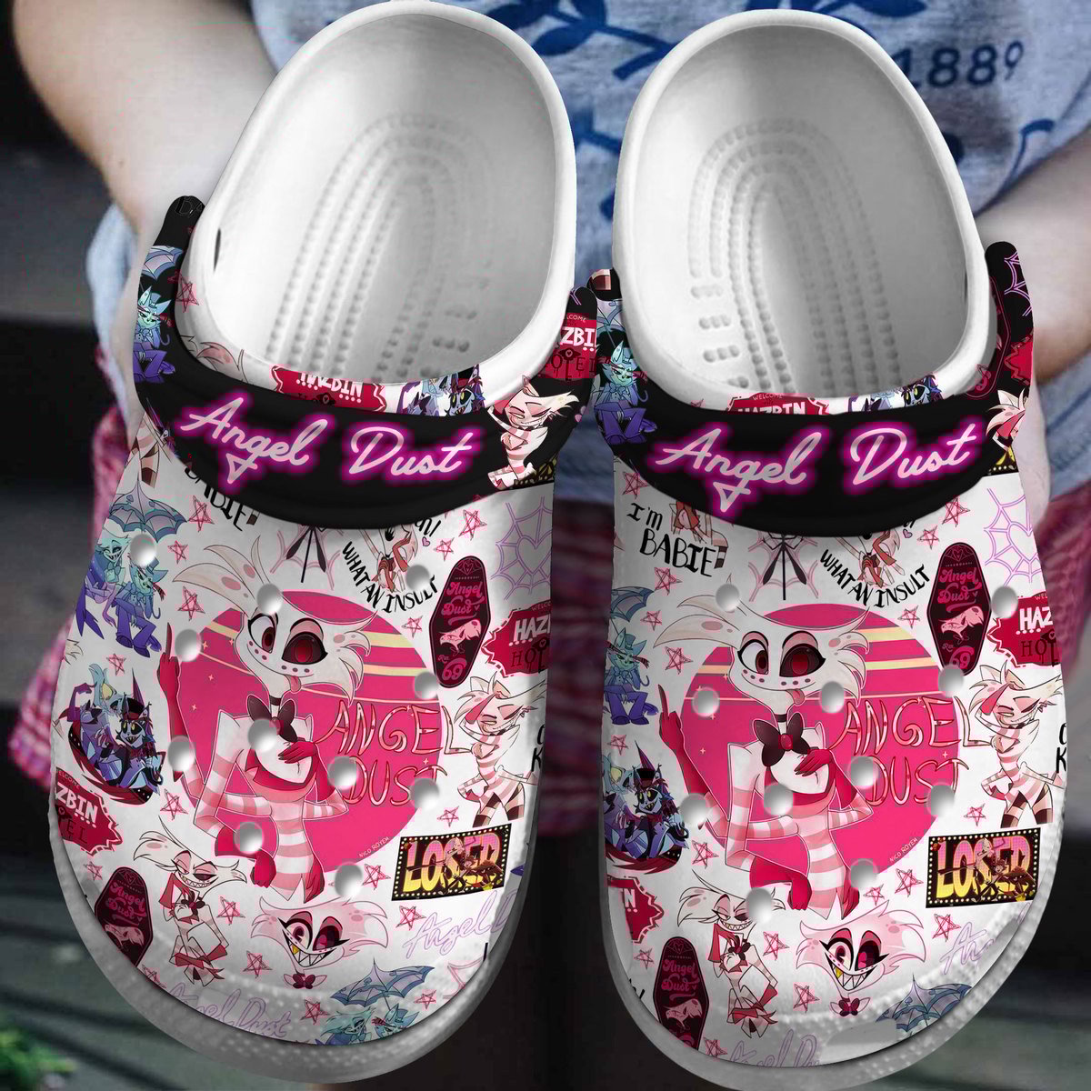 Hazbin Hotel Tv Series Crocss Clogs For Men Women And Kid Tr1805691202