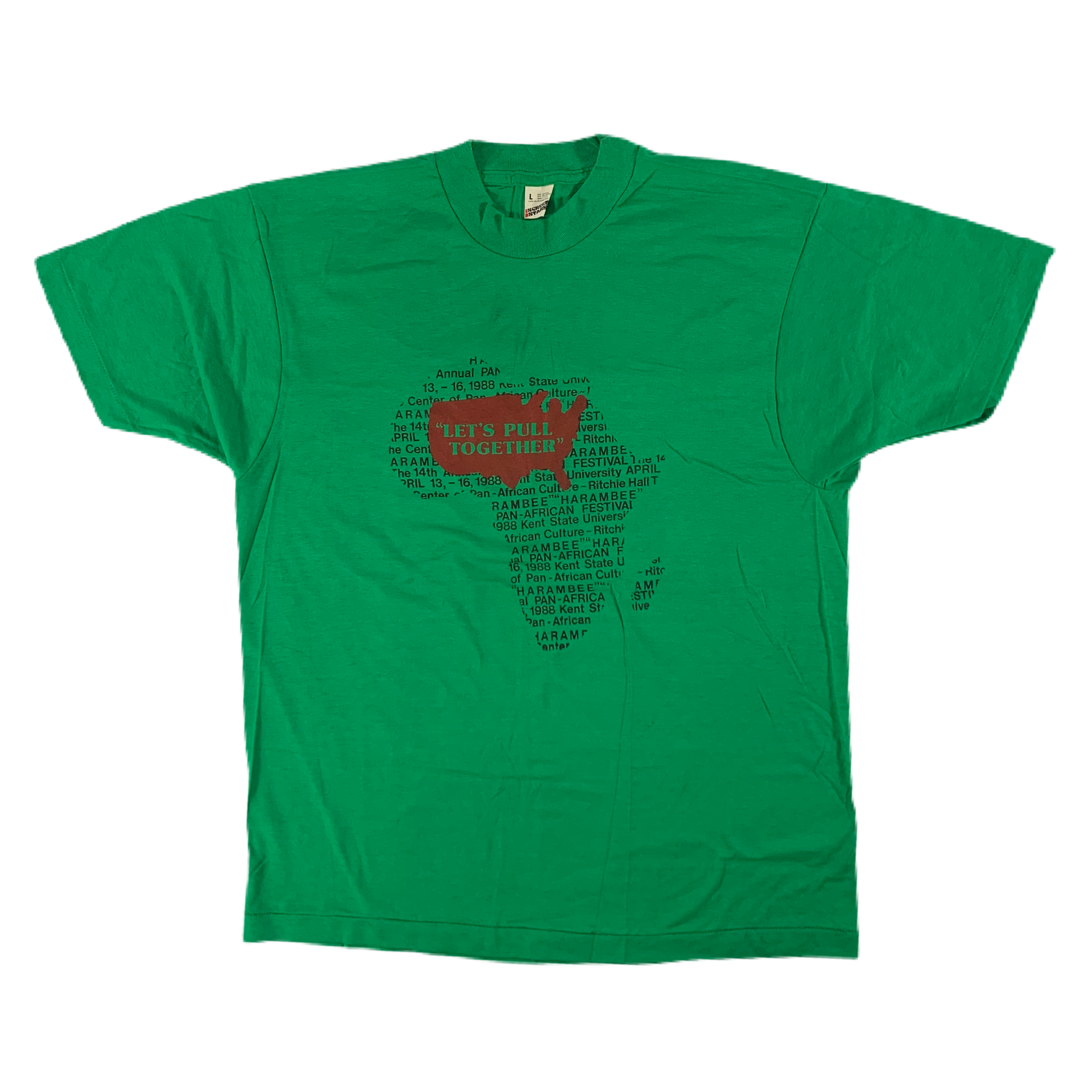 Vintage Pan-African Festival “Let’s Pull Together” T-Shirt