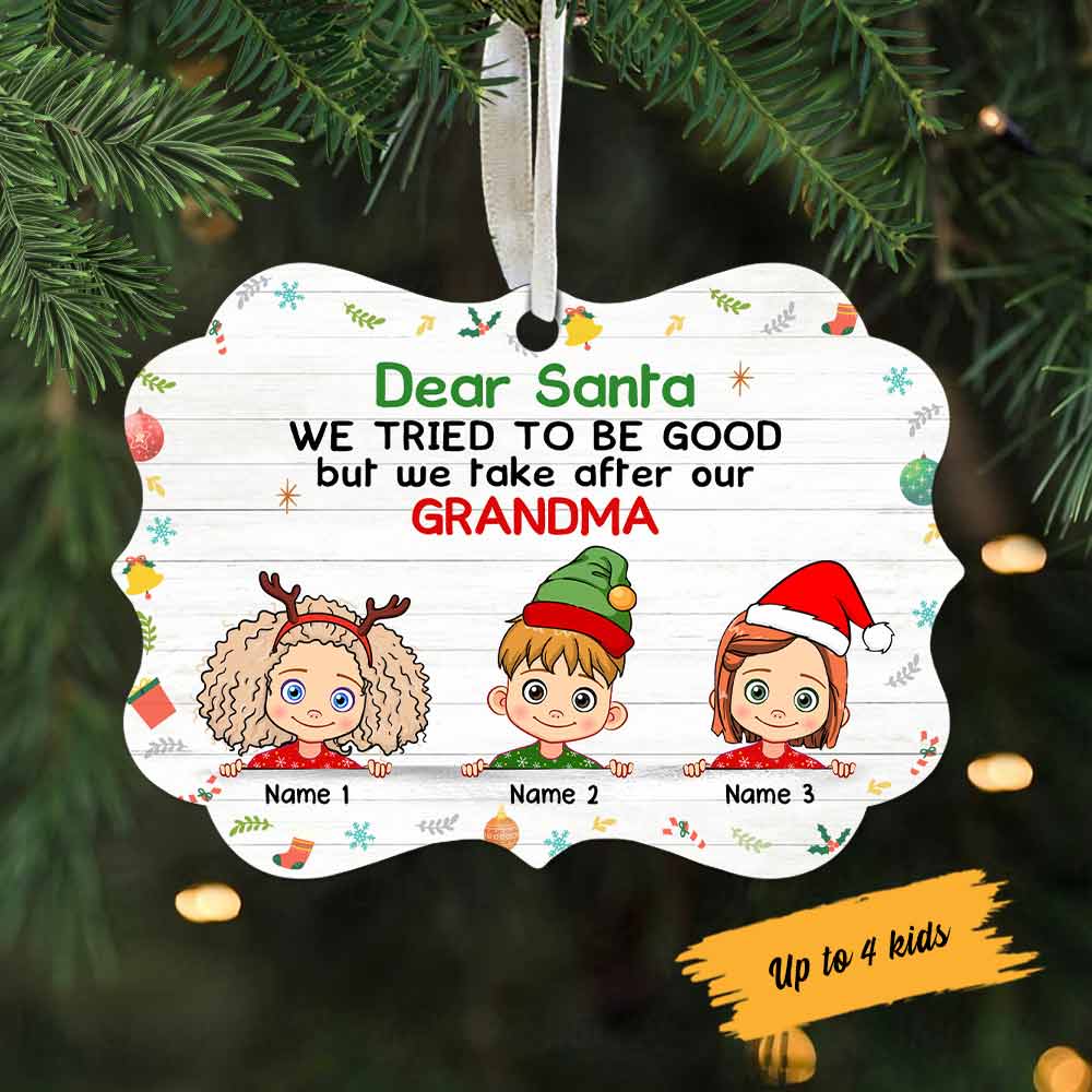 Personalized Mom Grandma Christmas Benelux Ornament Sb203 30O58