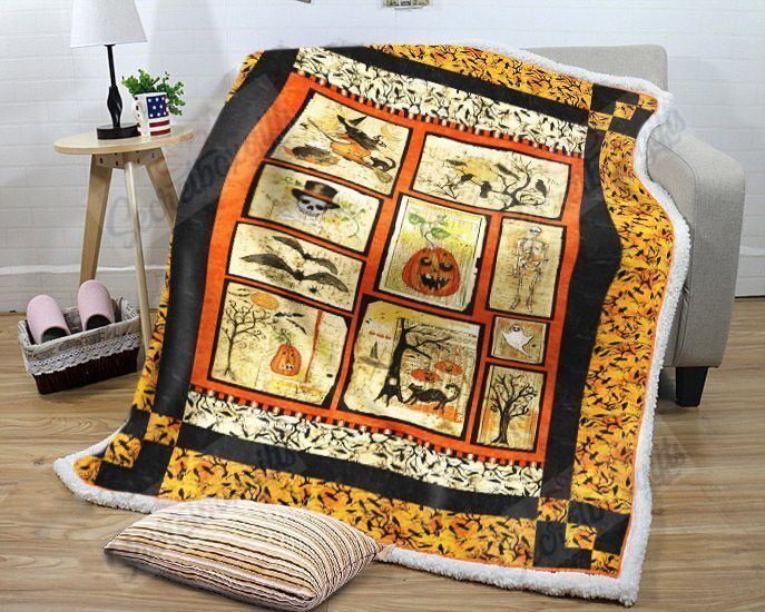 Halloween 24 Gs-Ld1610Mt Fleece Blanket