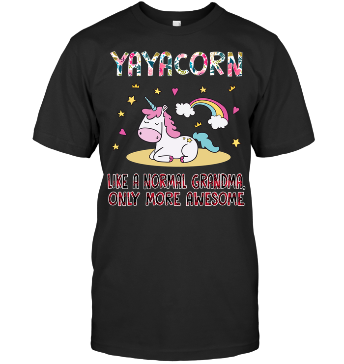 Yaya Yayacorn Unicorn Lover Family Customize Personalized T-Shirt, Hoodie Adult, Kid, Unisex