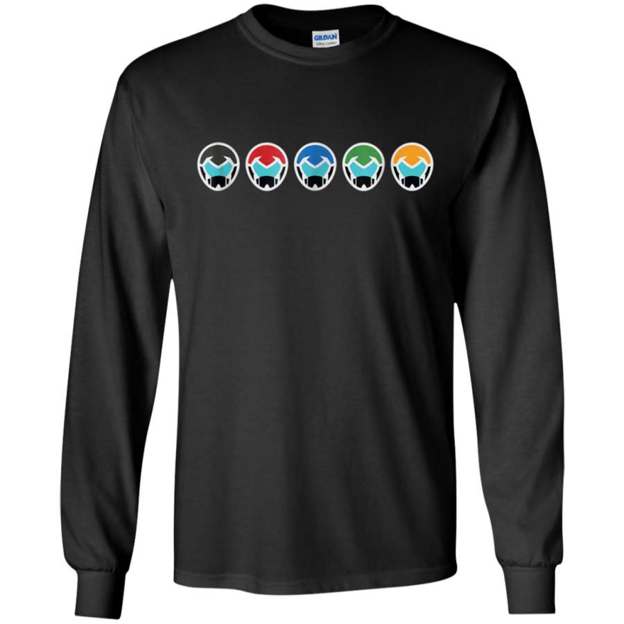 AGR DreamWorks – Voltron Helmets Long T-shirt