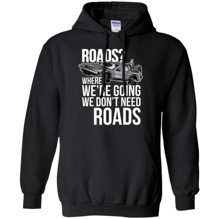 AGR Back to the future Gildan Pullover Hoodie